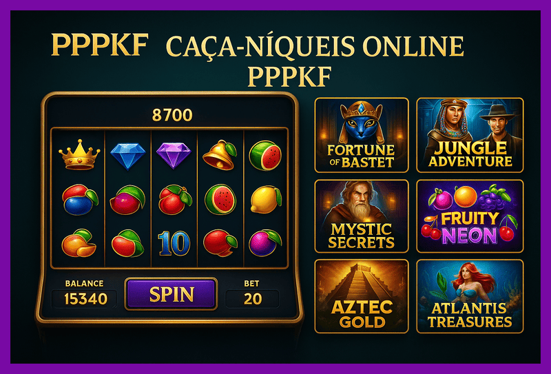 Jogos de Slot no Casino Online PPPKF