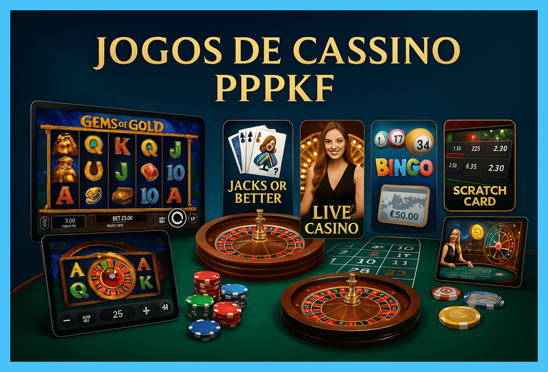 Jogos de cassino online inovadores e emocionantes na PPPKF
