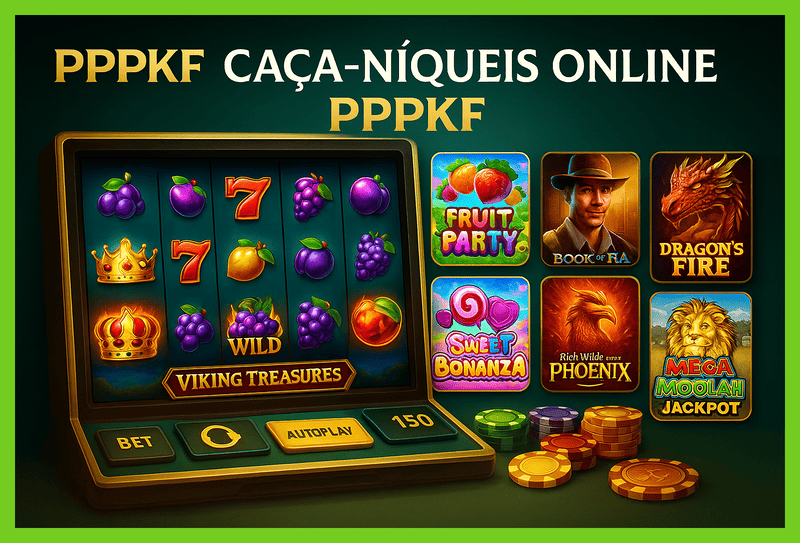 Explore o mundo das slot machines no PPPKF Casino
